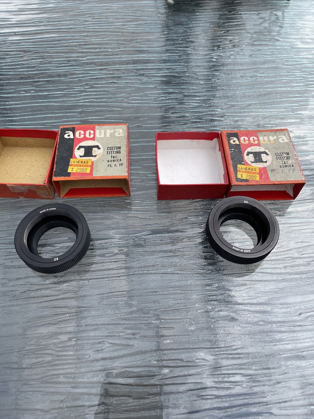 QTY 2 ACCURA T MOUNT FOR KONICA F FS FP