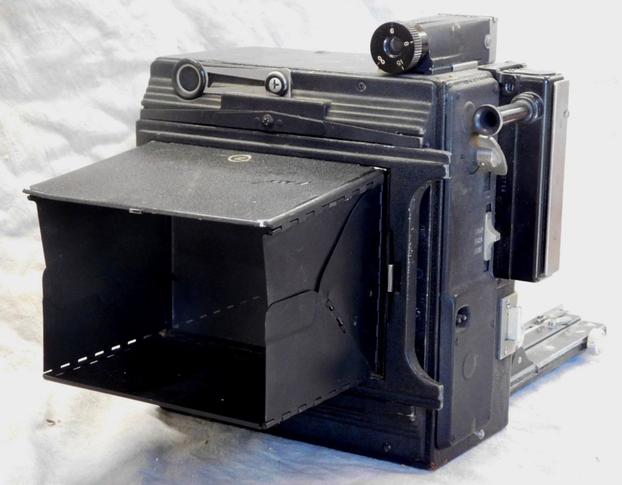 Vintage Pacemaker Speed Graphic 4×5 w/ 203mm f/7.5 Graflex Optar READ!