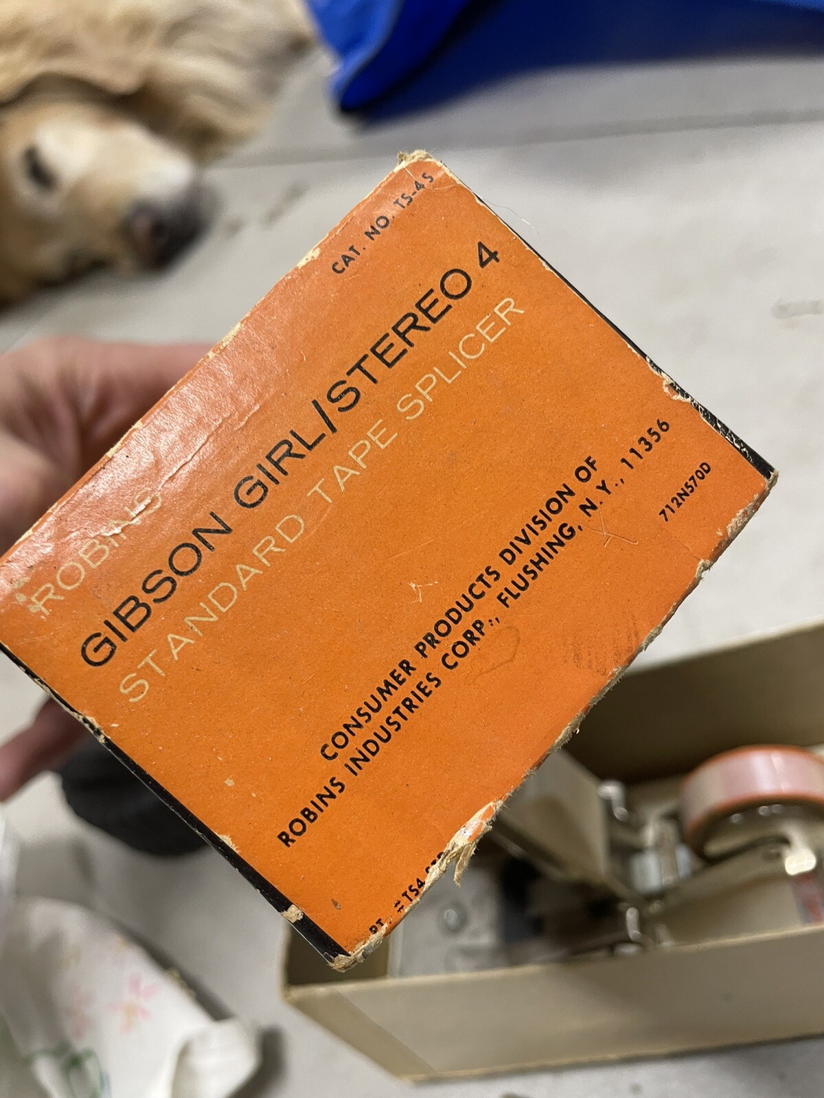 Vintage Robins Gibson Girl Stereo 4 Tape Splicer NLHB