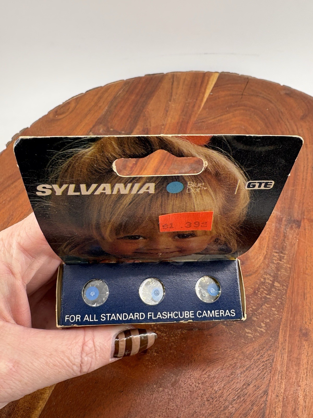 Vintage Sylvania Blue Dot GTE Flashcubes For Camera 3 Cubes 12 Flashes NIB