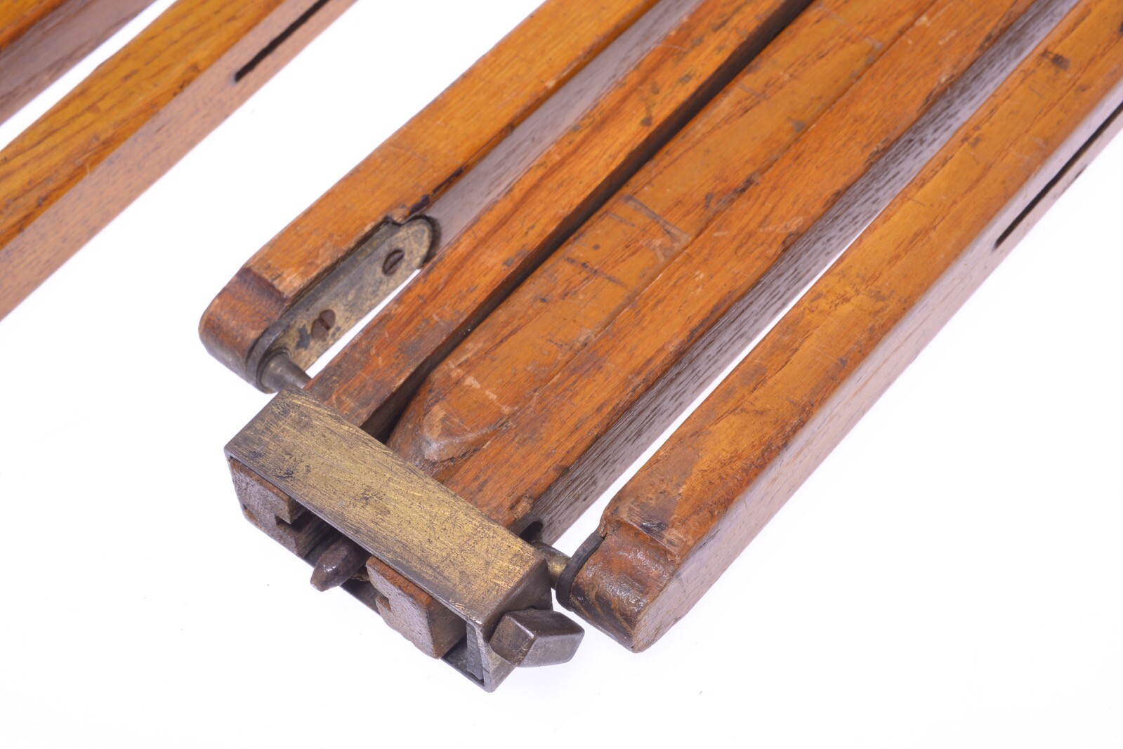 ✅ ANTIQUE WOOD TRIPOD 144CM, 56.69″ THORNTON? ROSS? LANCASTER? FIELD CAMERAS