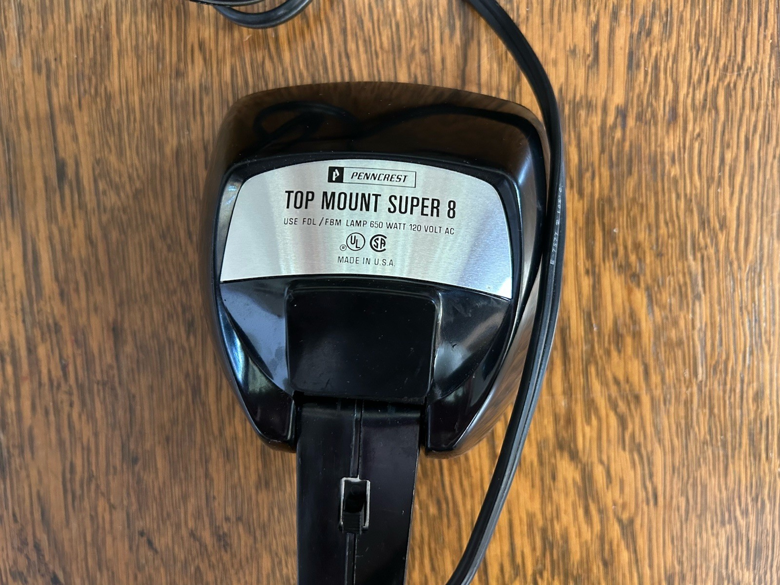 Vintage Penncrest Super 8 Sealed Beam Movie Prop Photography Light w/ Box WORKS
