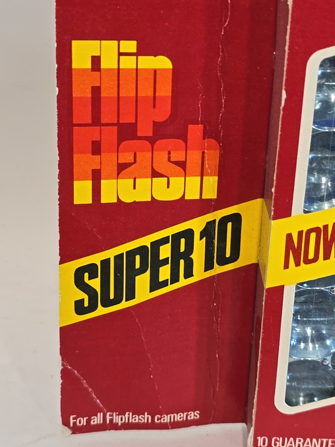 Sylvania Blue Dot Flip Flash Super 10 Flashes Sealed Collectible Package