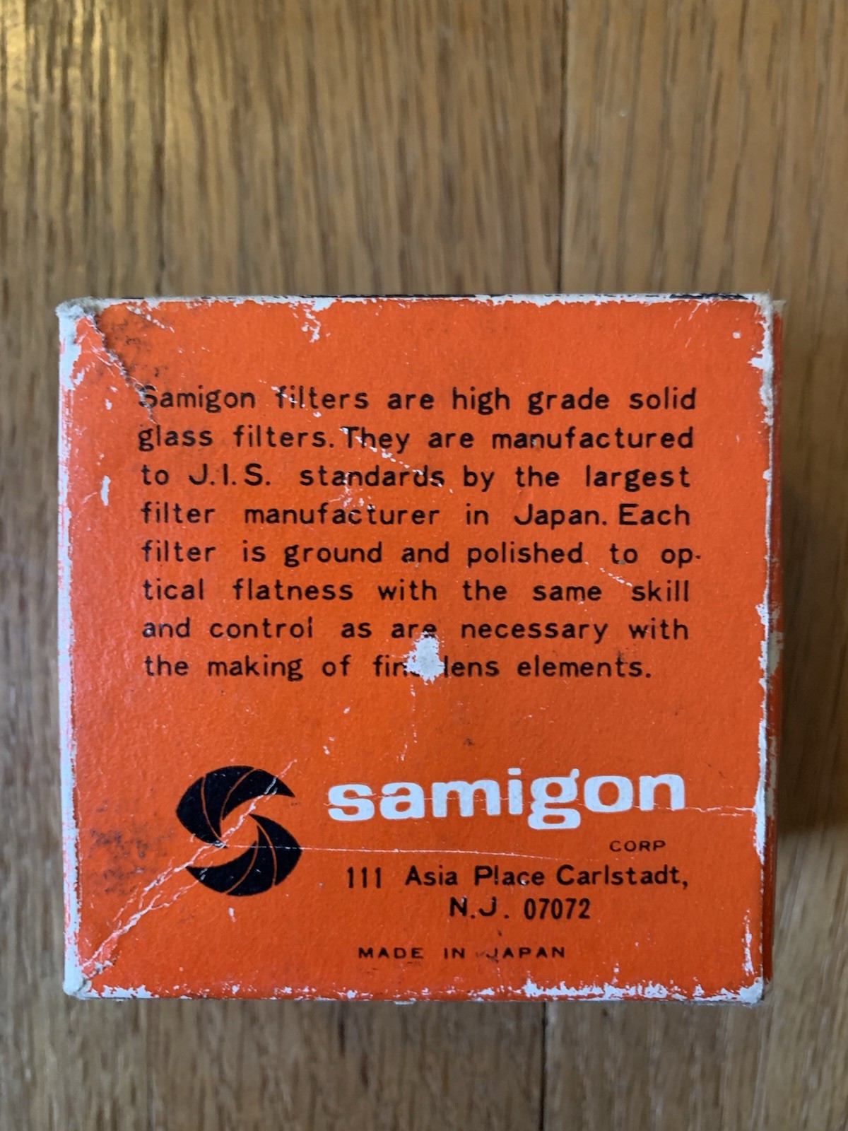 Vintage Samigon Close Up Lens Set Japan Glass # 1,2 & 3. Original Box And Case