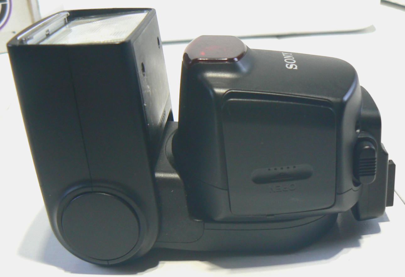 Sony HVL-F43AM Camera Hot Shoe Flash with Slide Out Diffuser – Works TESTED