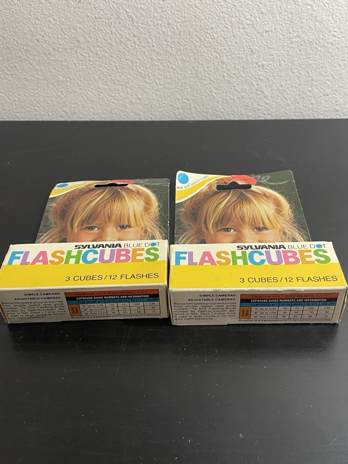 Sylvania Blue Dot Flashcubes 6 cubes 24 flashes UNOPENED 1976 Olympic Package