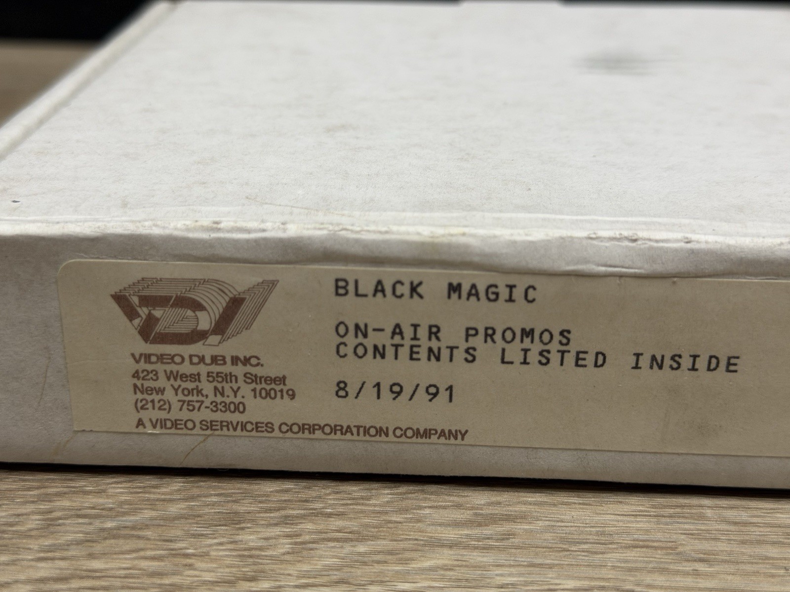 Vintage 1991 Black Magic On Air Promos Promotional Video Film Reel To Reel Tape