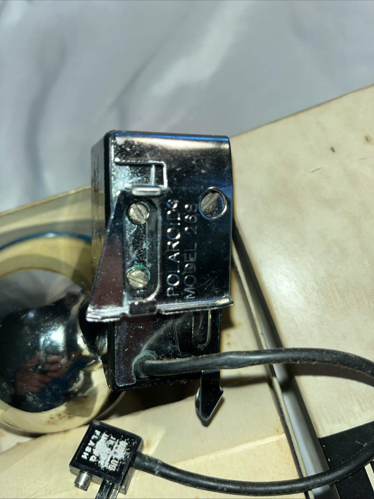 Polaroid 268 Flashgun Attachment Unit for Vintage Instant Film Camera Untested