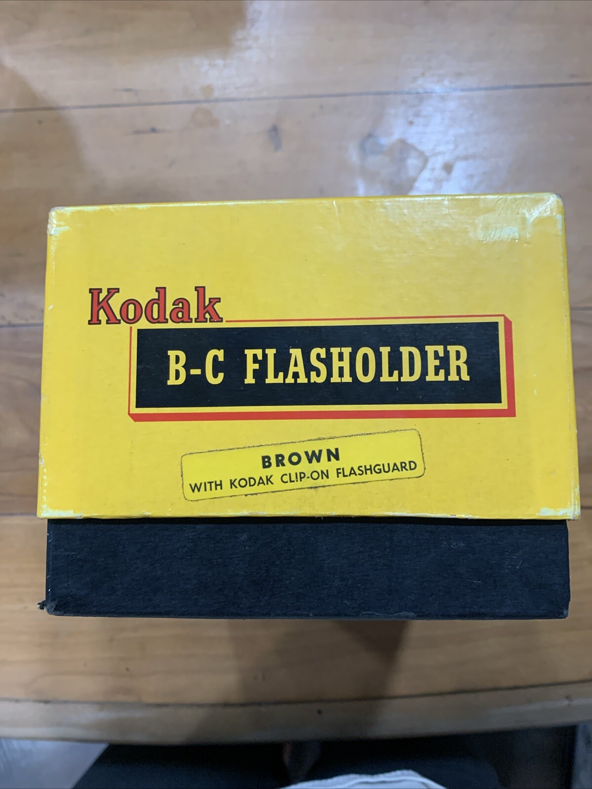 Vintage Kodak B-C Flash Holder +camera filters W/ Original Box- Untested, As-Is