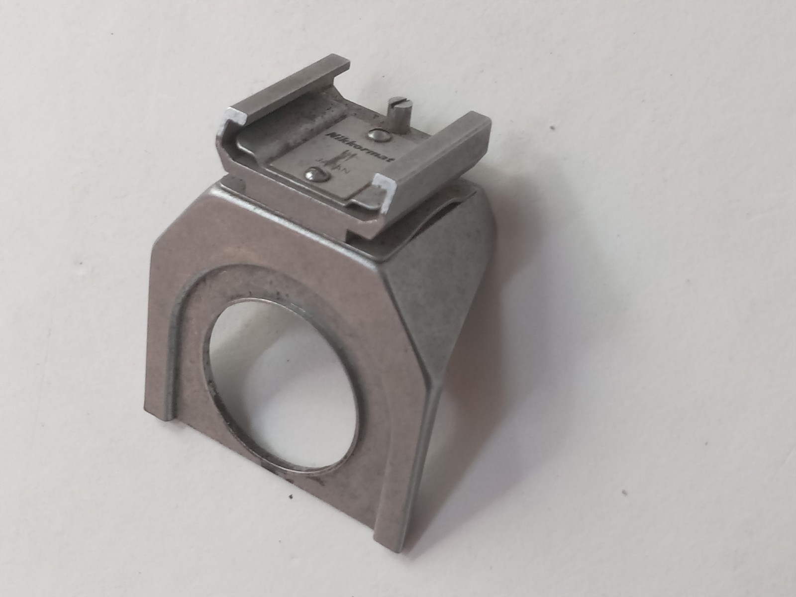Nikon Nikkormat / Nikomat Silver Cold Shoe Attachment Used Spare Part As Is