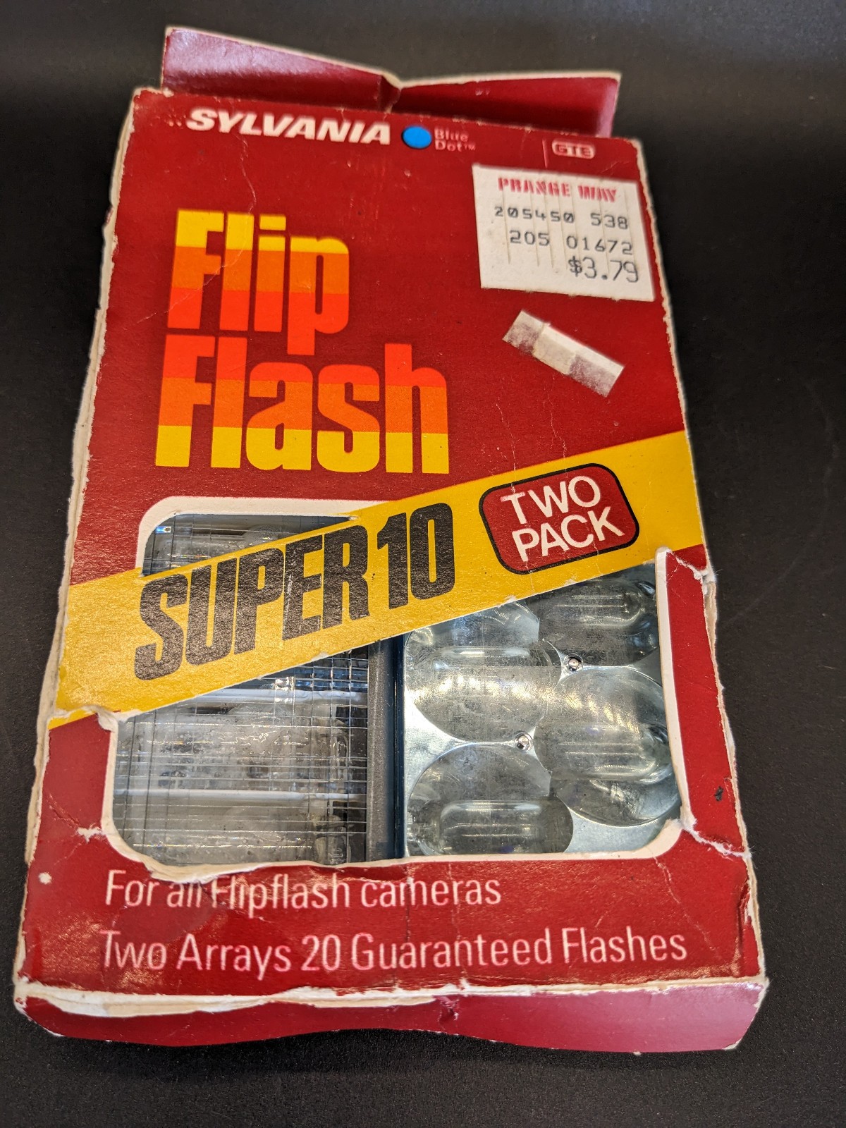 Sylvania Super 10 Flip Flash & General Electric Flip Flash II