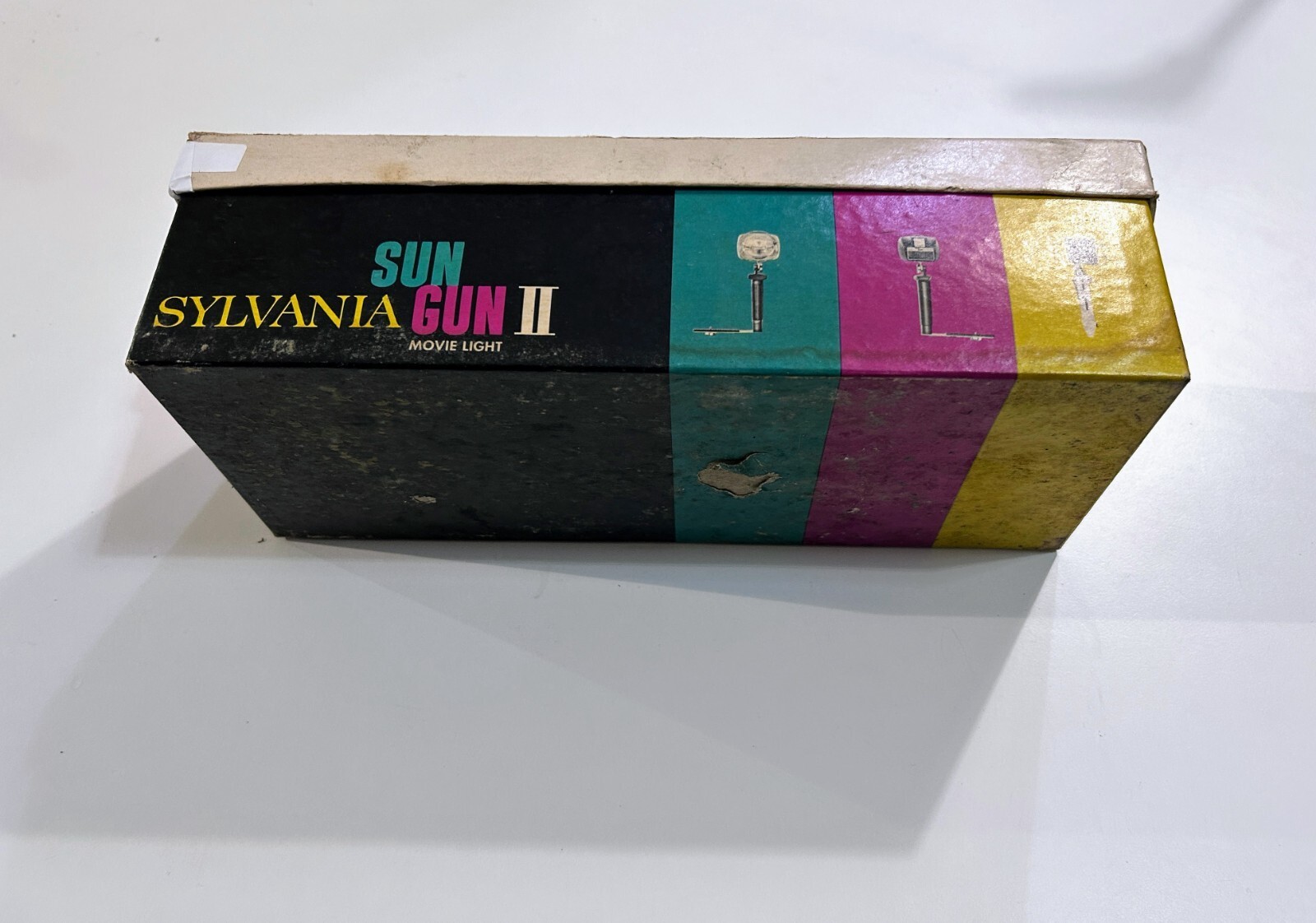 SUN GUN II 2 MOVIE LIGHT Sylvania SG-55 vintage with box