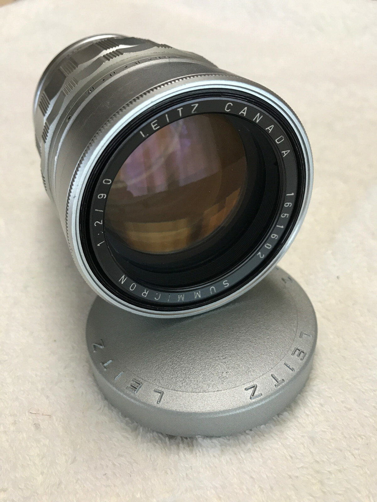 Leica Leitz Summicron 90mm f2 Screw Screw Lens Lens