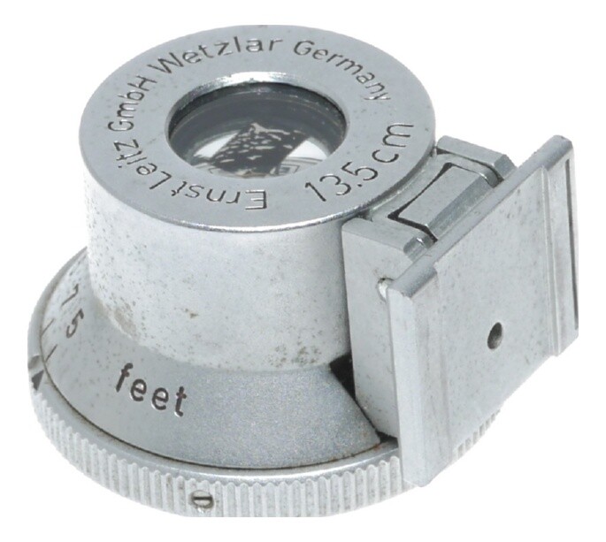 Leitz Wetzlar 13,5 cm Leica rangefinder camera view finder frame