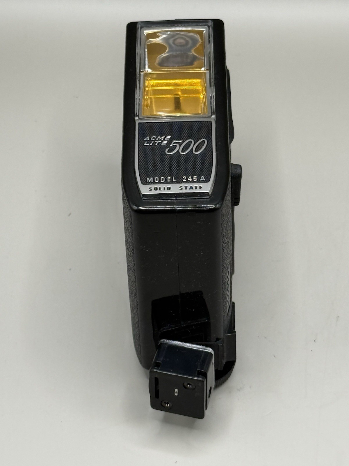 Acme Lite 500 Camera Flash Model 245A Solid State (Vintage) WORKS!