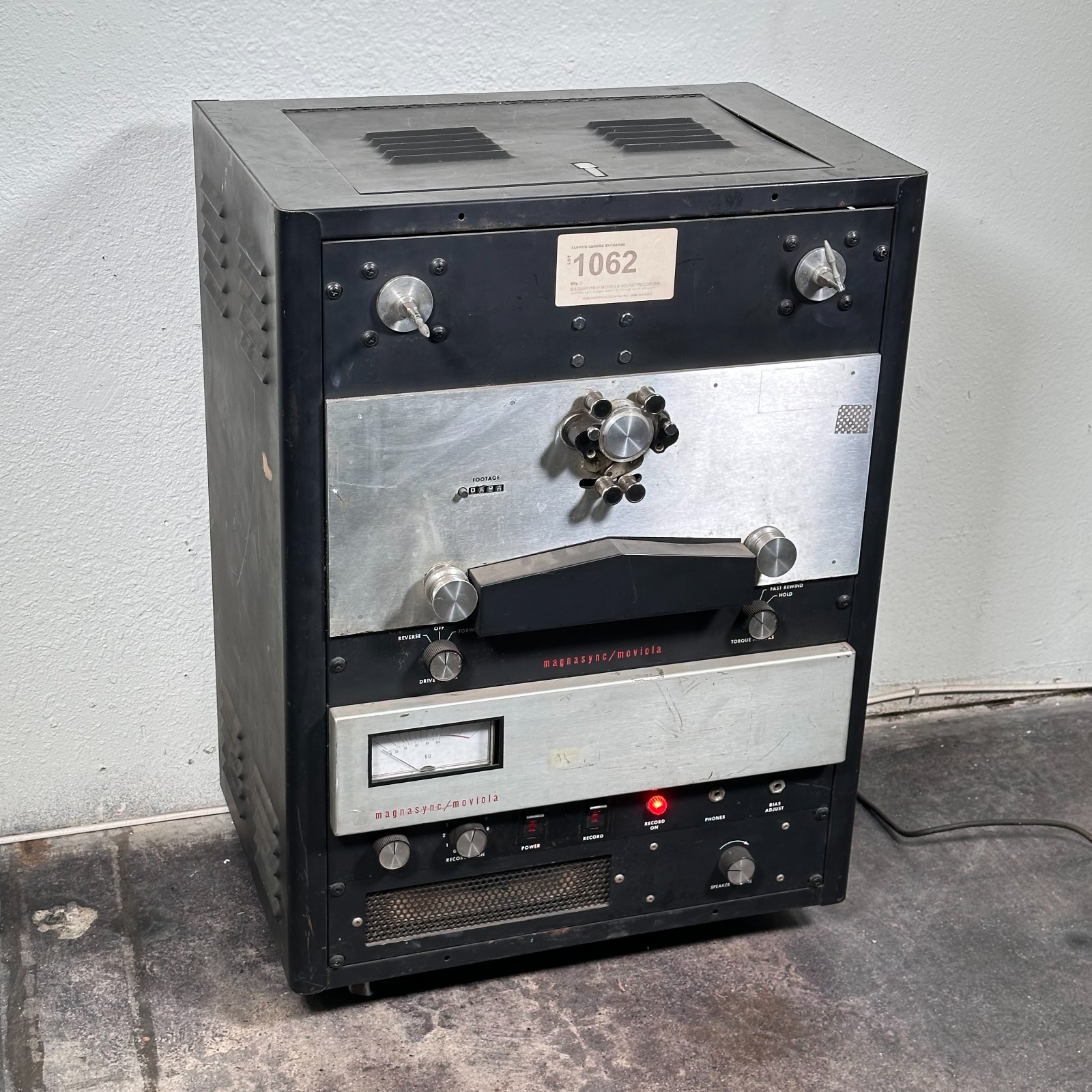 Magnasync 2300-R / Moviola Movie Editing Tape Machine Vintage Film Production