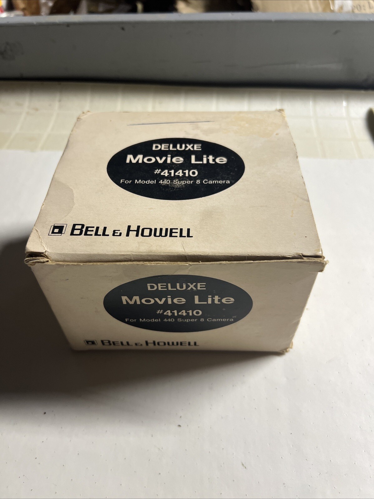 NOS Vintage Bell & Howell Movie Lite For 440 Super 8 Camera Light Part #41410 7C