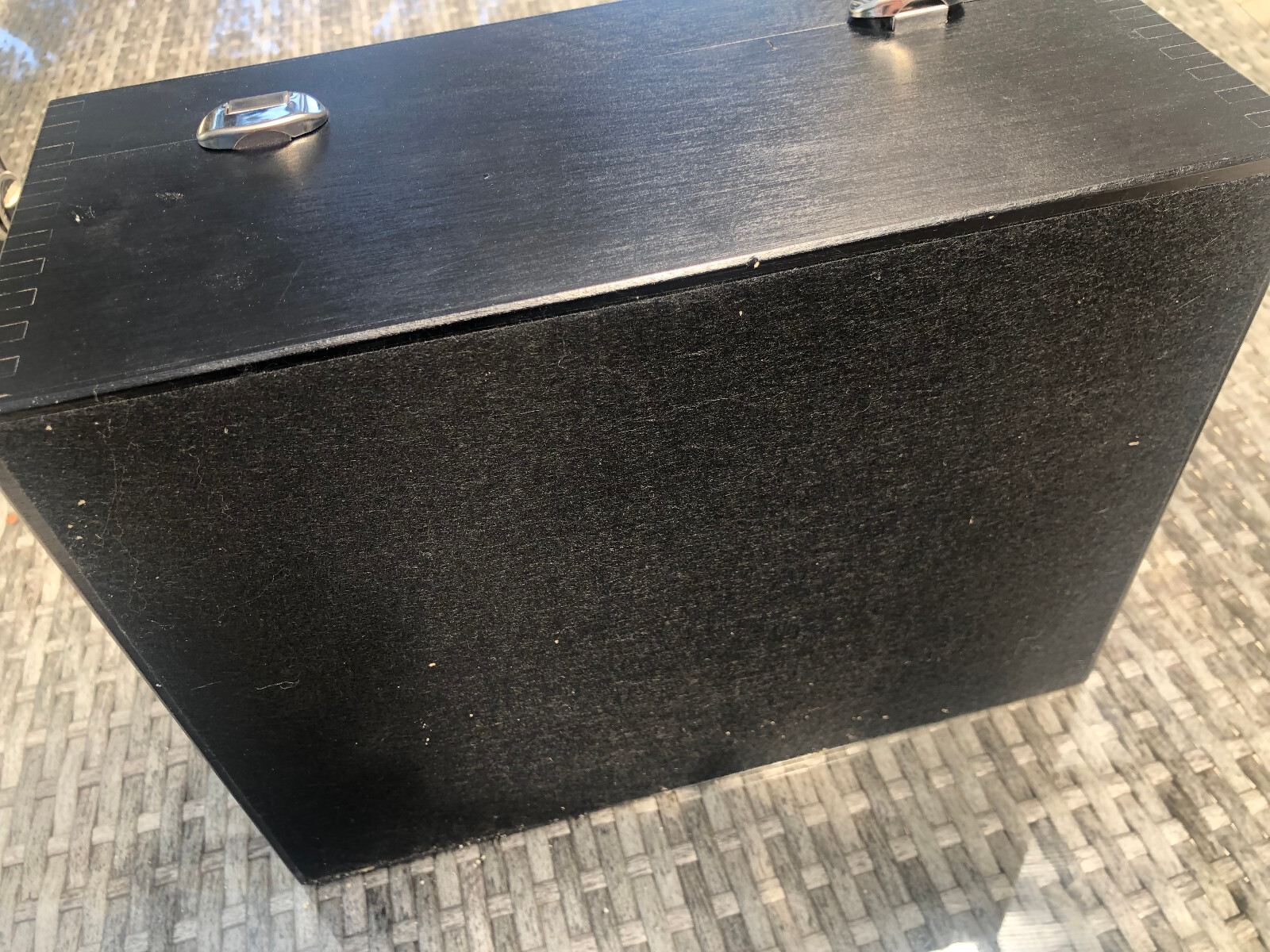 Contax G2 Wooden Presentation Box Black