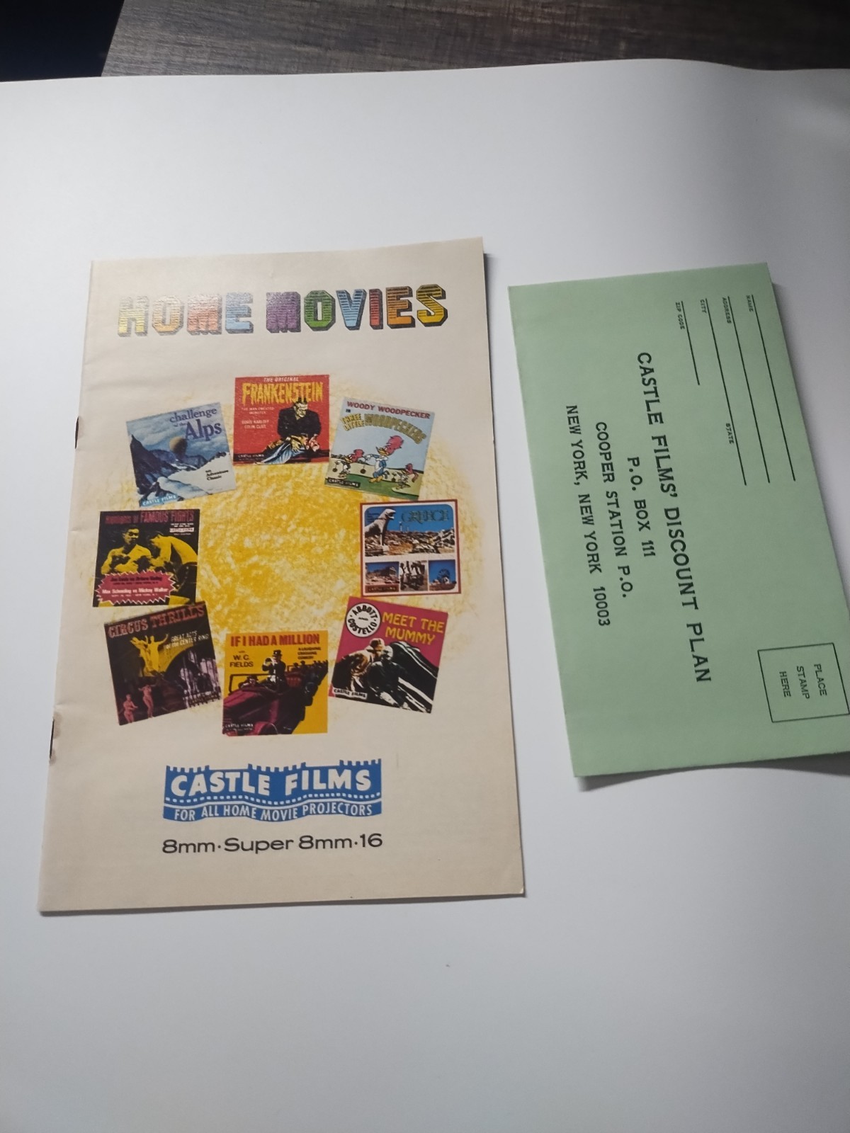 Vtg 1971 Bell & Howell 8 Full Color Title Cards Home Movies Intermission & More