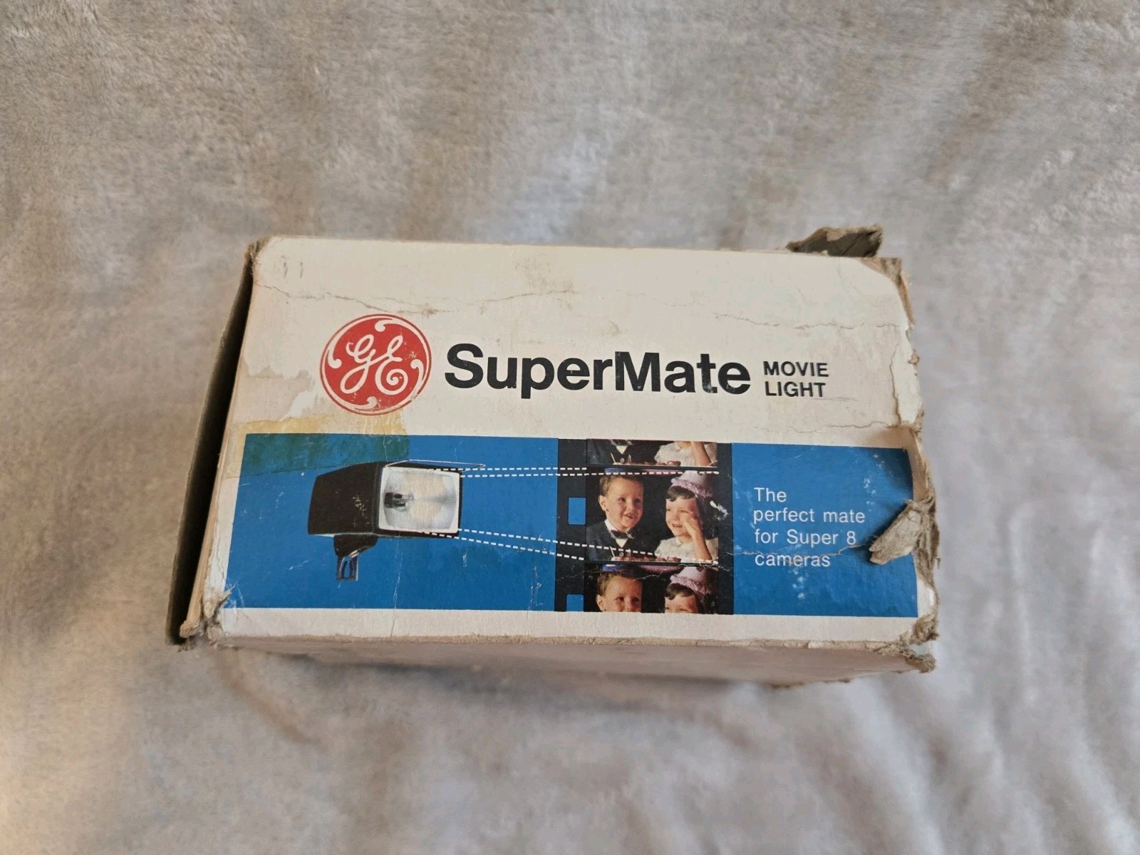 GE SuperMate Movie Light w/Original Box WORKS