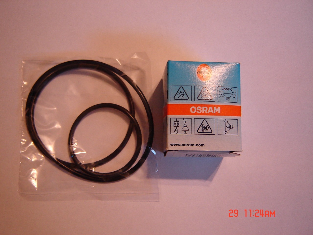 Elmo SP Projector Belts and Lamp/Bulb 150W 21V ,SP 2 Belt Set, & 1 Sylvania Lamp