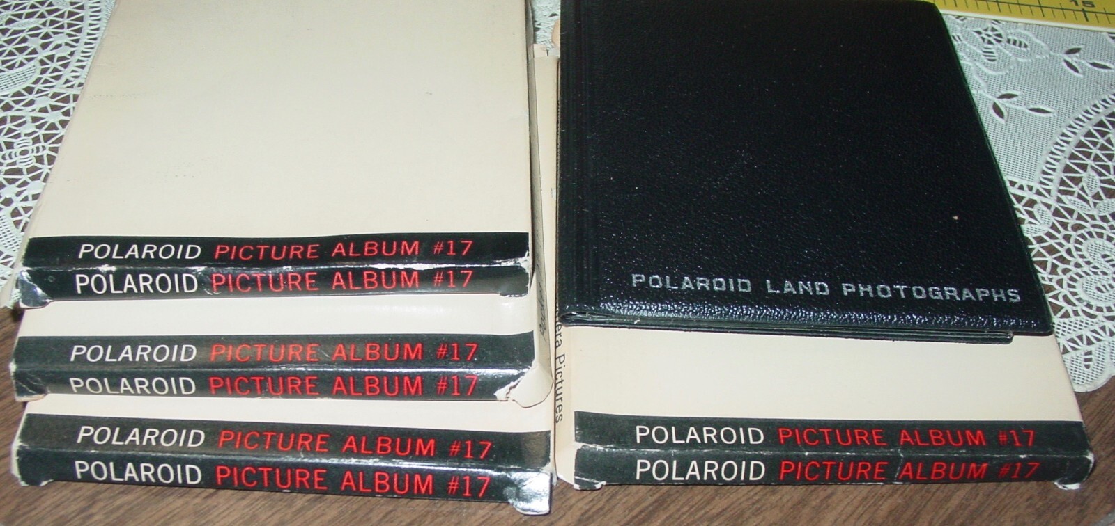 4 Vintage Polaroid Print Pocket Picture Albums #17 Instant Camera Photos NOS Lot