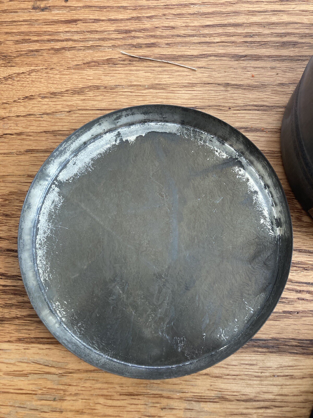 Vintage Agfa Ansco 4″ Tin Negative Film Canister 35mm 100FT with Reel