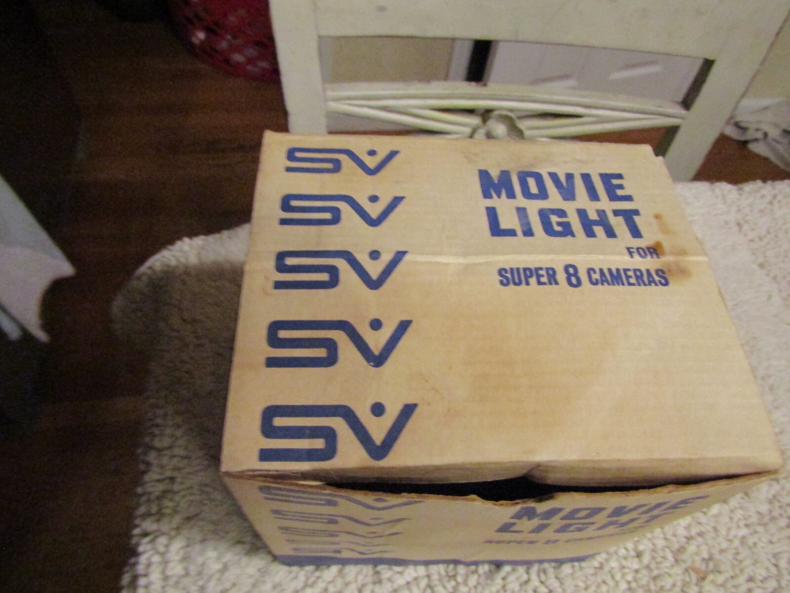 Vintage SV Smith-Victor Movie Light Model S650 for Super 8 Movie Cameras w/ Box