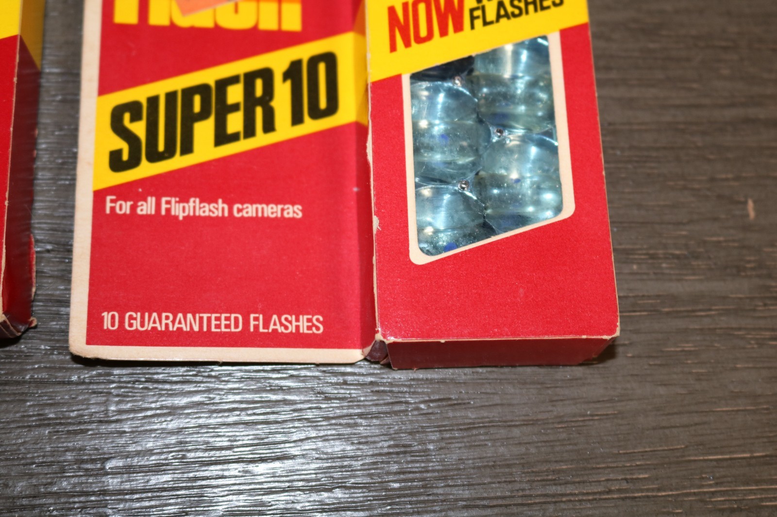 3 Boxes SYLVANIA Flip Flash Super 10 Flipflash Camera Flashes, Vintage