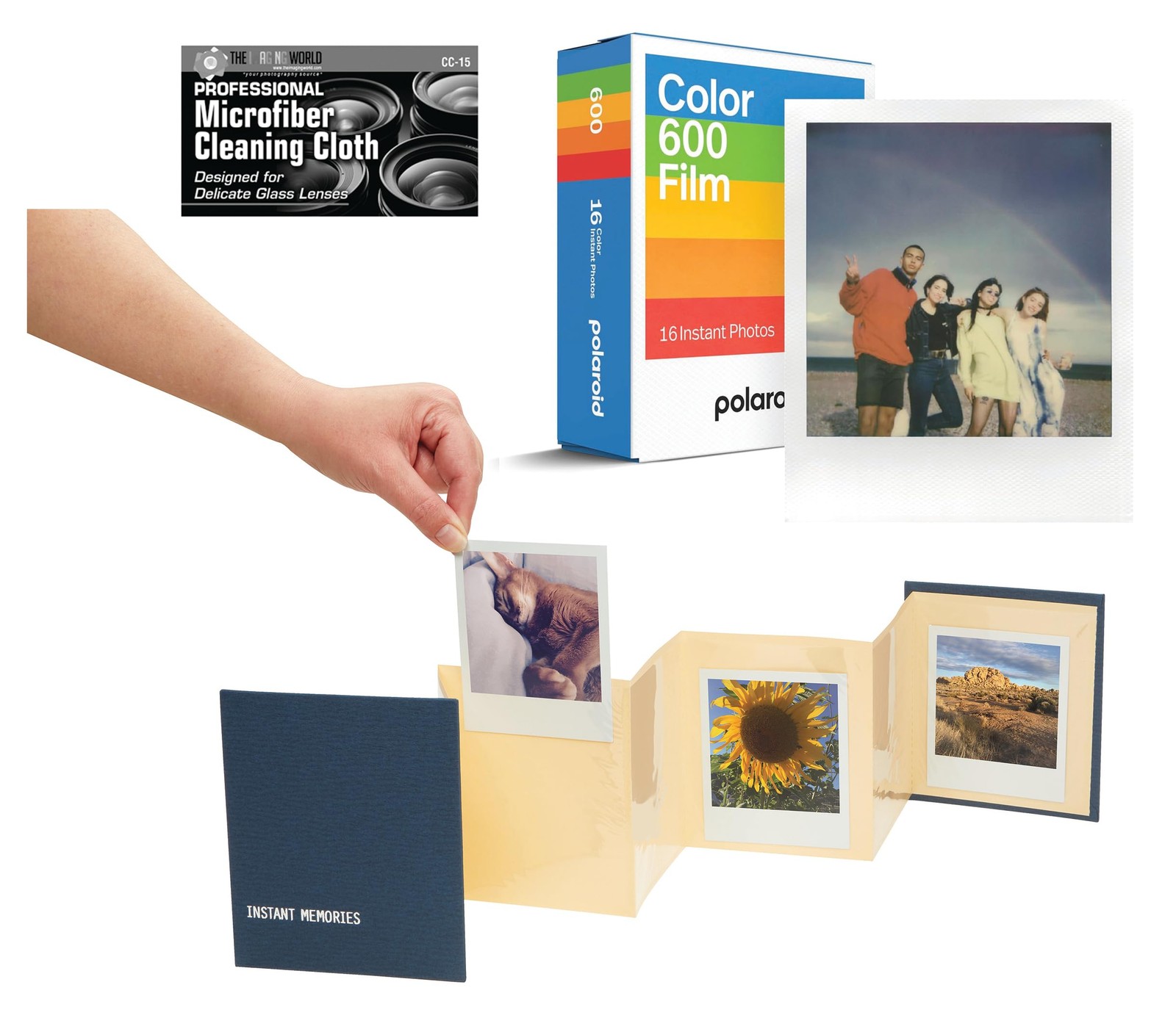 Polaroid Color Film for Polaroid 600 and Polaroid Now, Lab, and OneStep Camer…
