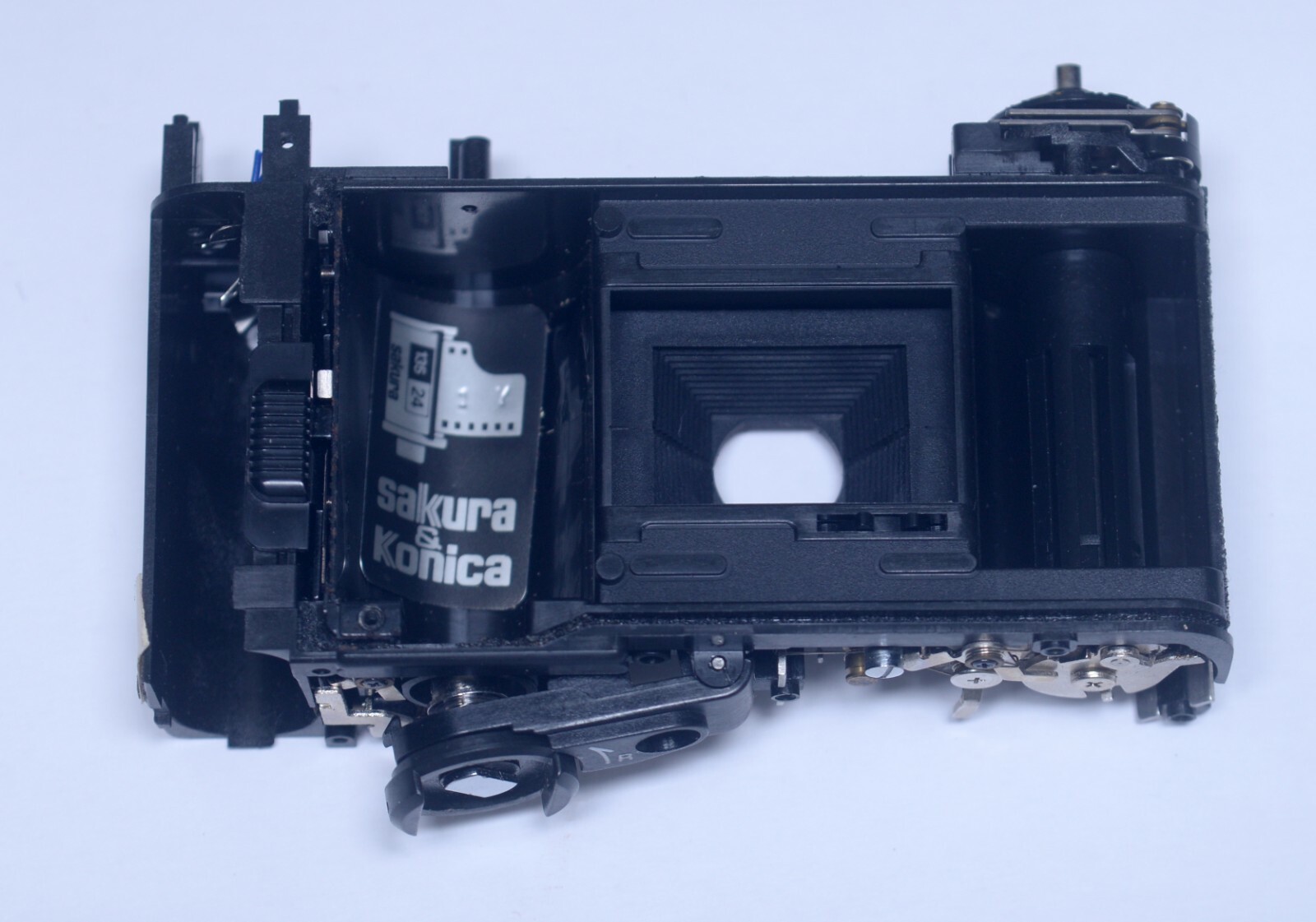 KONICA C35 EF3 Body Frame Vintage Rangefinder Film Camera Parts
