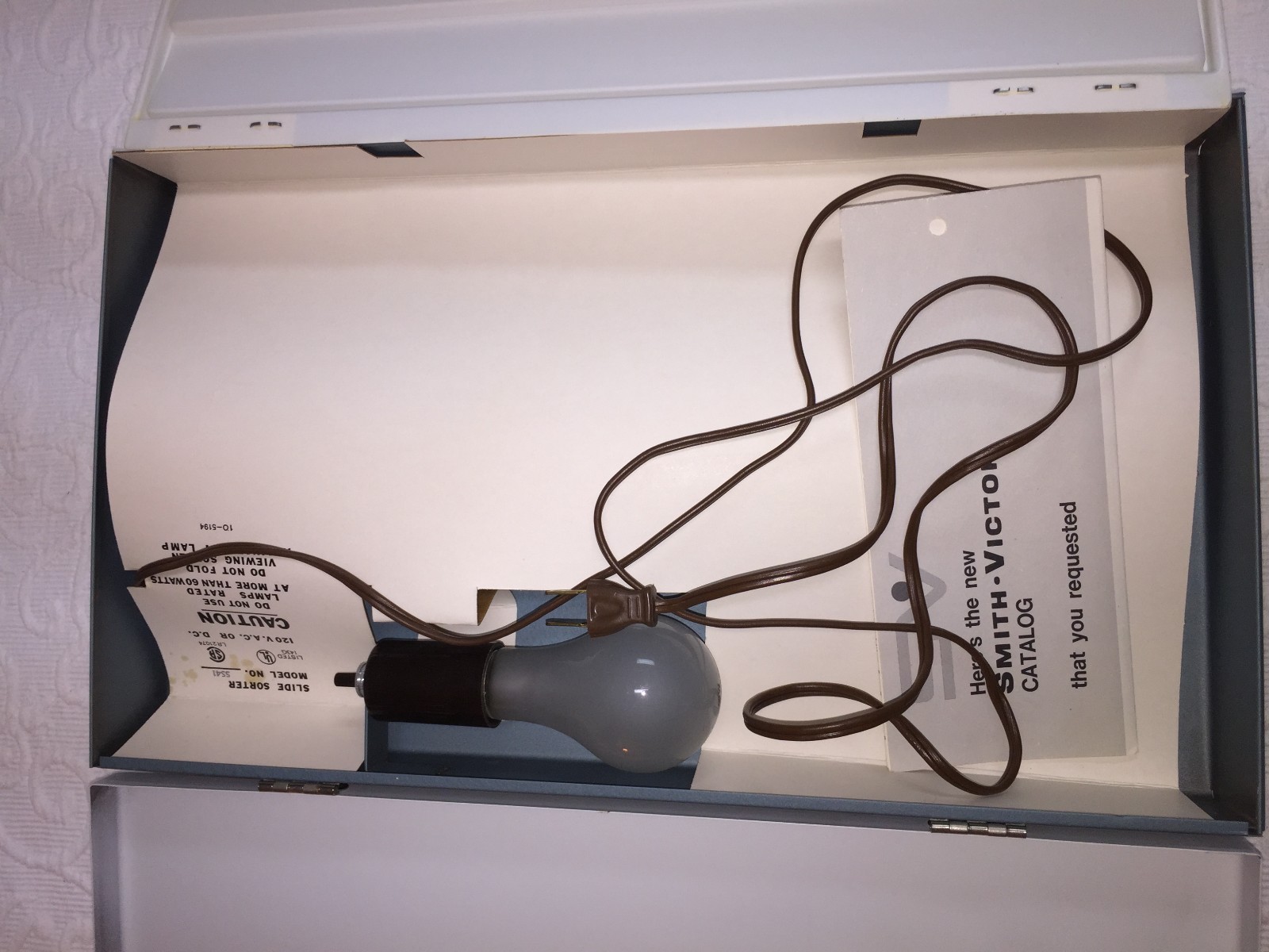 Vintage Smith-Victor Light in Case