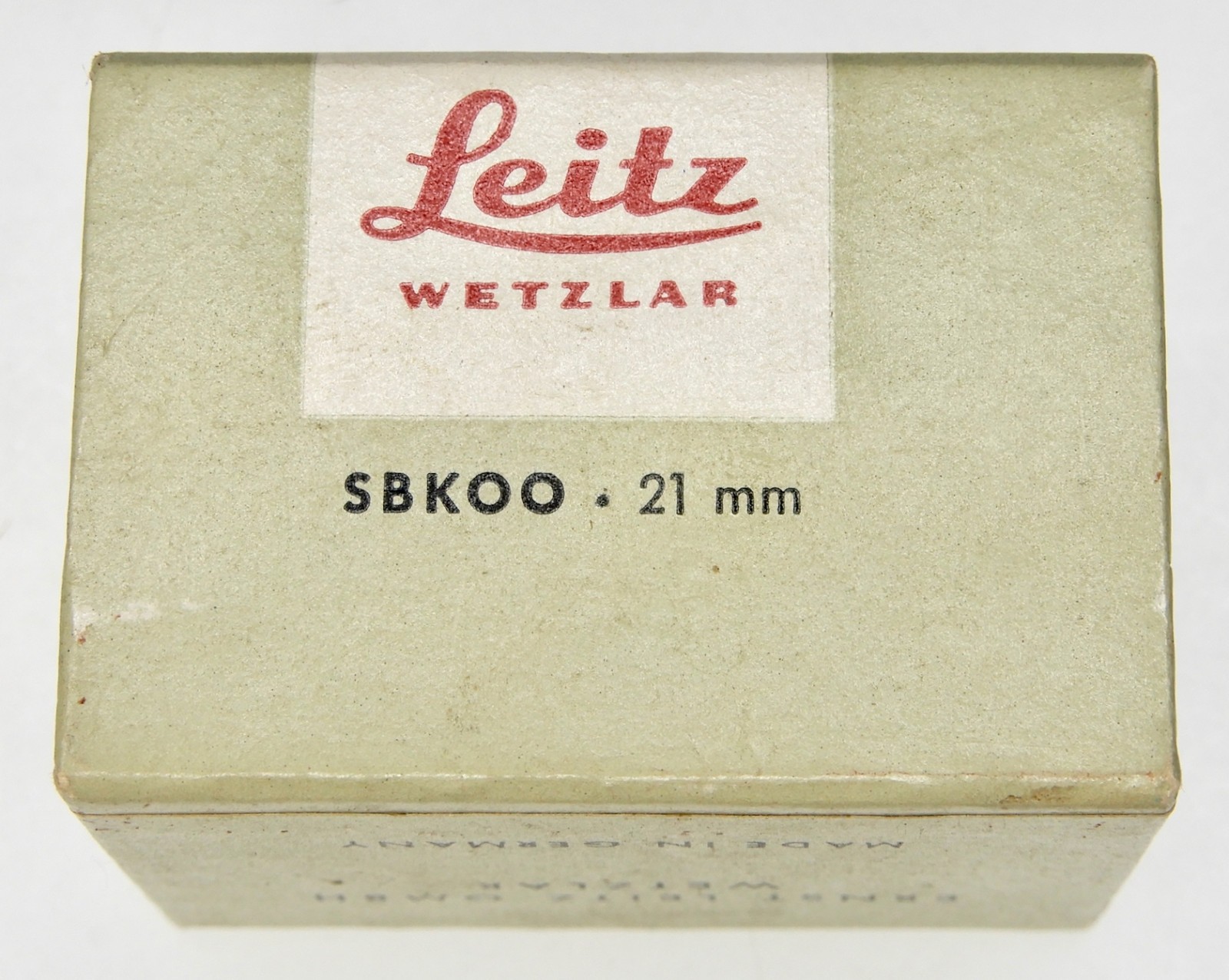 Leica Box for SBKOO 21mm Metal Finder #2 ……….. Minty