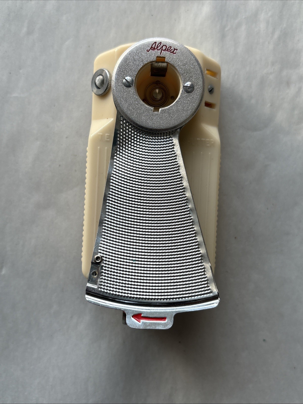 Alpex Vintage Junior Pocket Flash Gun Camera Flash Gun With Case -UNTESTED