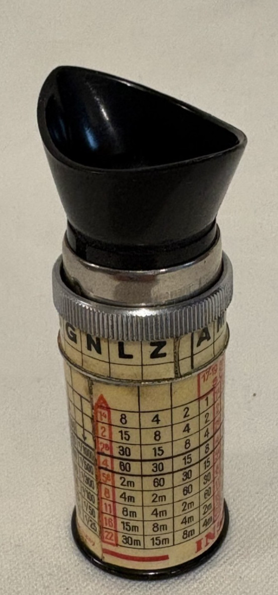 Drem Instoscope Exposure Meter Germany Vintage Moisture in lens