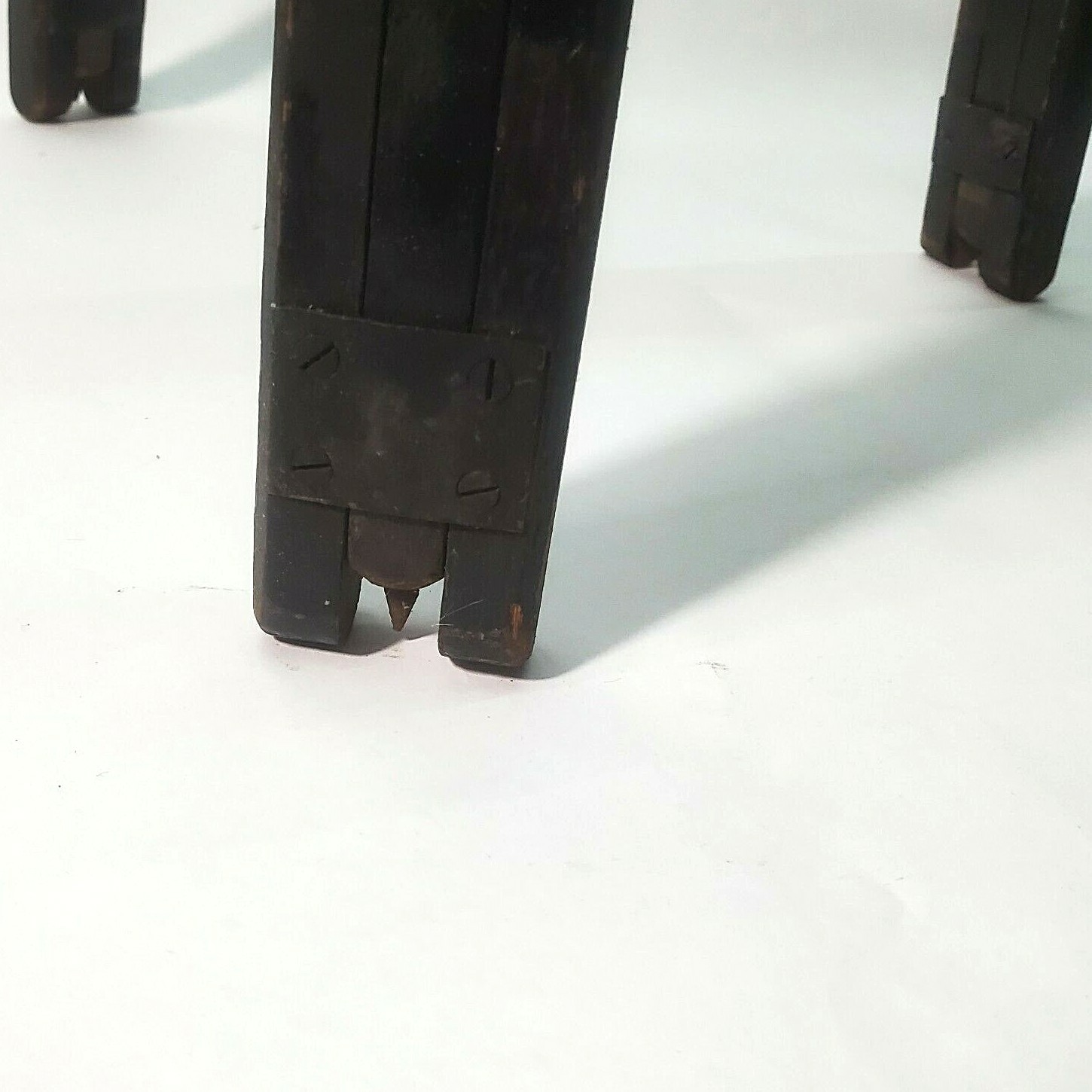 Vintage/antique Photographic Equipment Wood Tripod Black