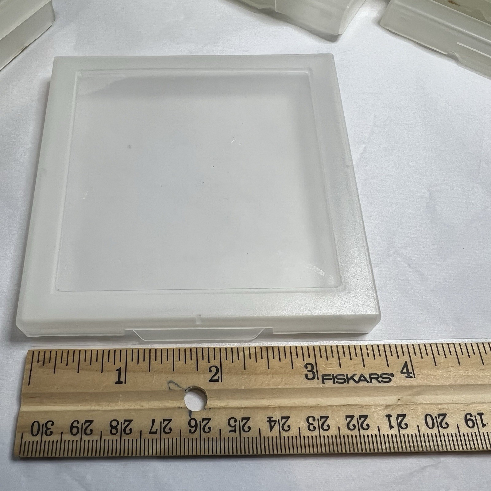 4″ Single wafer carrier Floroware Lot of 22 Square plastic containers Vintage