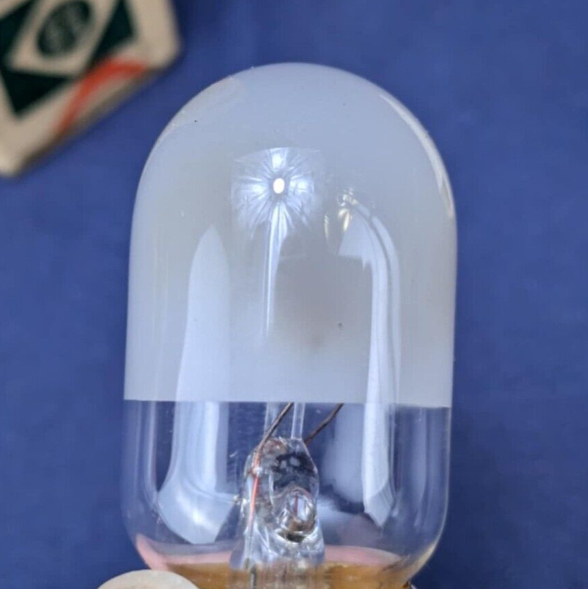 Vintage Sears Parts Frosted Light Bulb in Original Packaging – Made in Japan