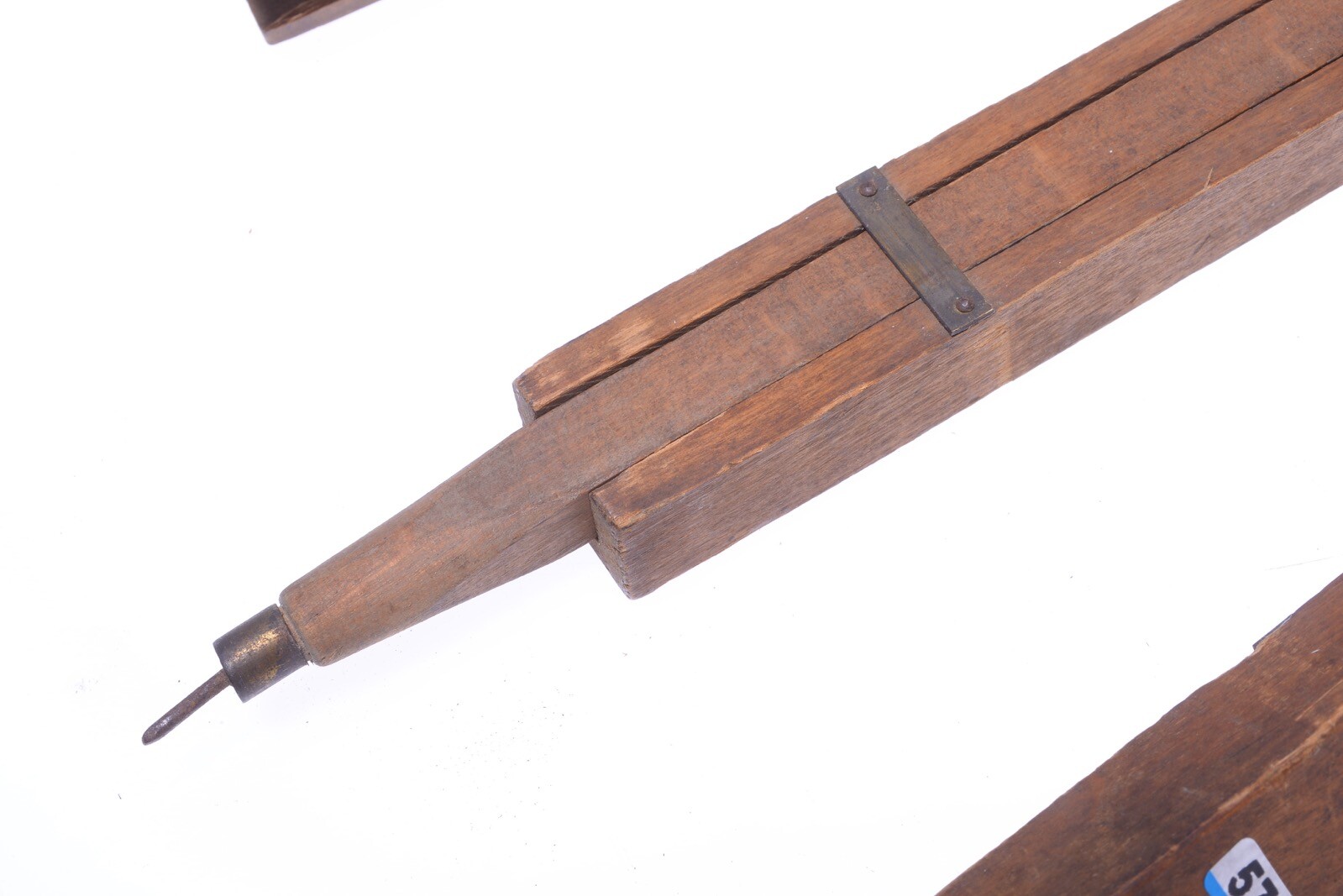 ✅ ANTIQUE WOOD TRIPOD 1.19M, 46.85″ ZEISS? KODAK? 9X12CM GLASS PLATE CAMERAS