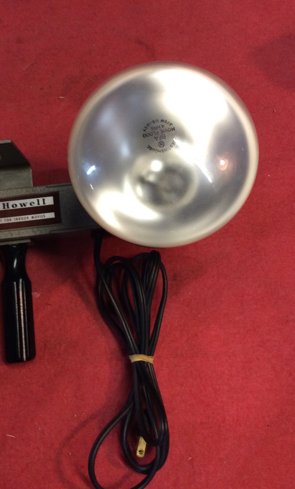 VTG Bell & Howell Flood Lamp Light Bar & Bulbs in Original Box Indoor Movies