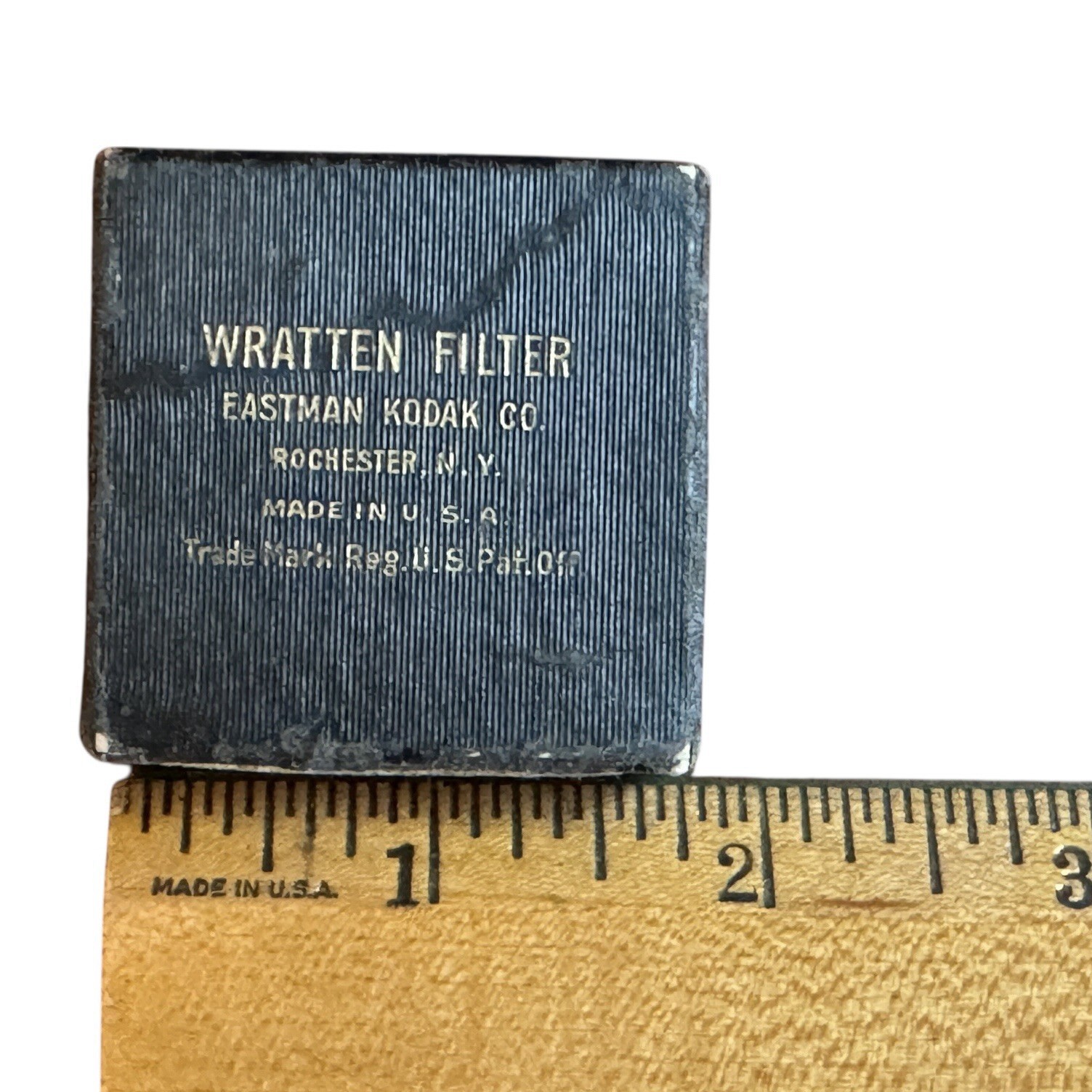 Vintage Eastman Kodak Wratten Filter Red w/Box