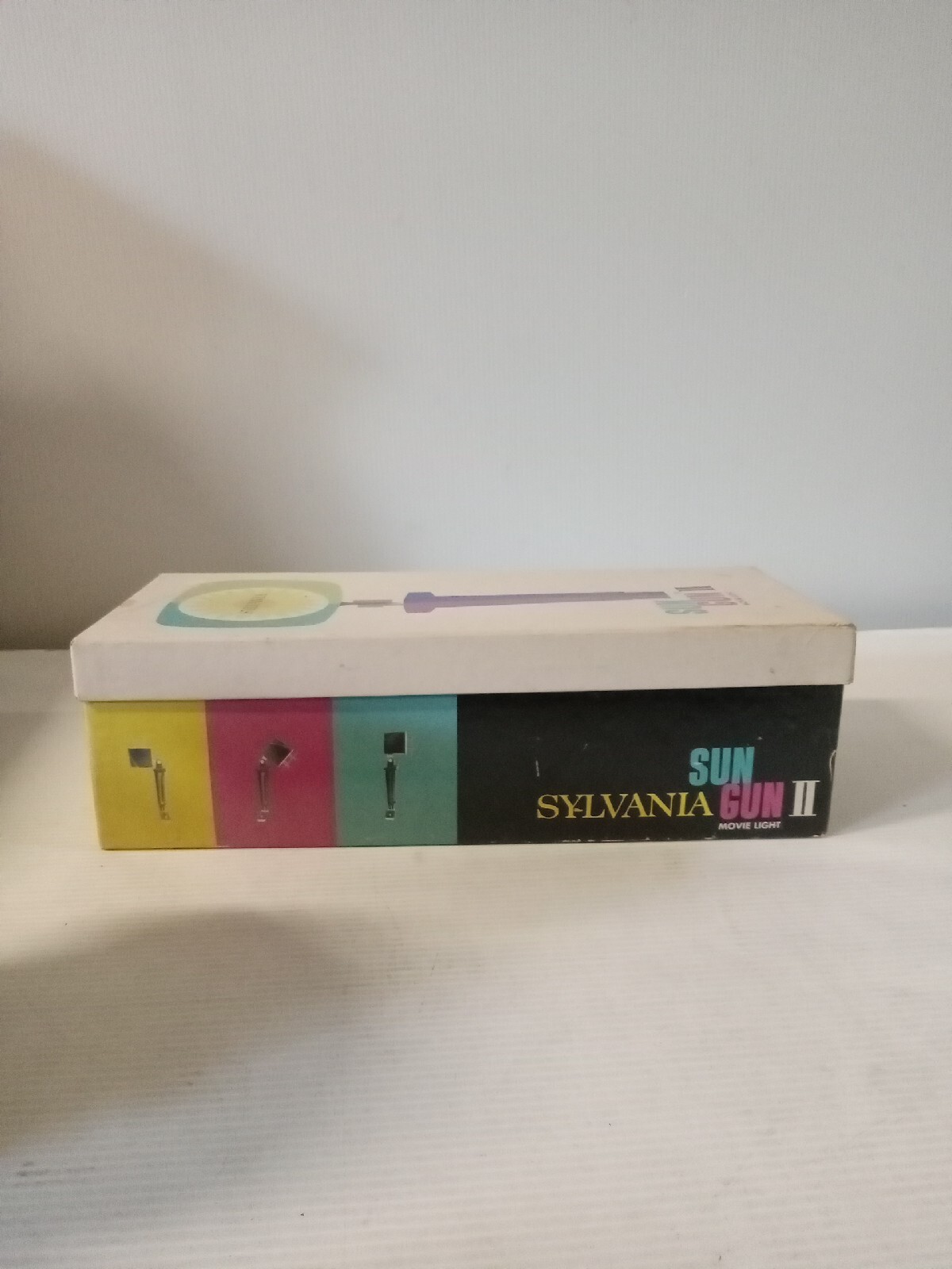 Sun Gun II 2 Movie Light Sylvania SG-55 Vintage with Box (#00u)