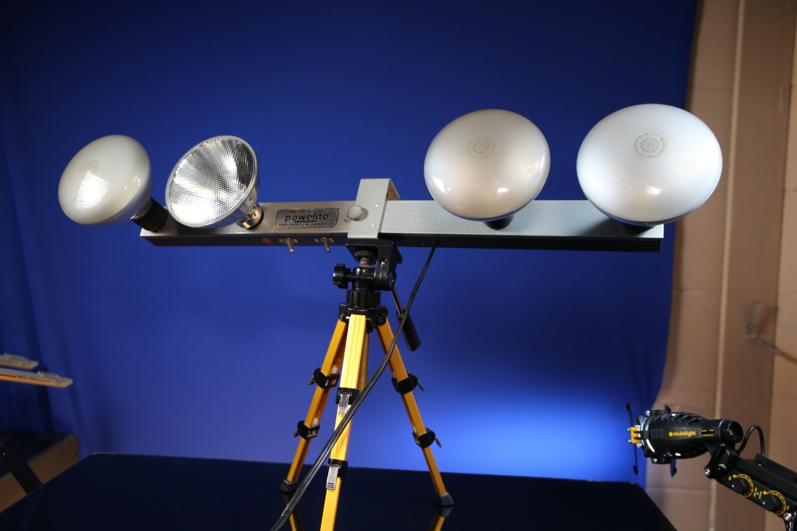 4 Spot Powelite Folding Flood Light Panel by Powell Products Chicago