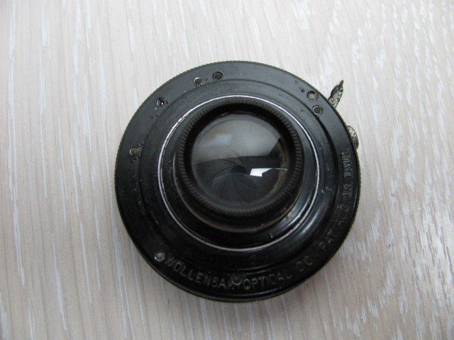 Wollensak Optical Co. Patent Aug. 13 1912 Shutter & Lens 🔰 #0369