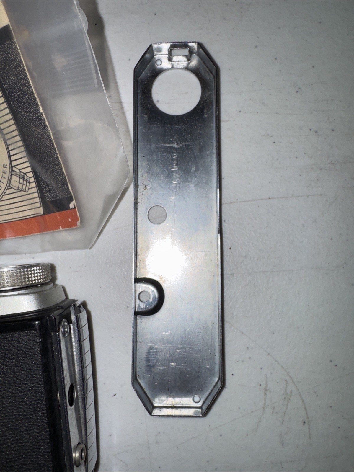 Kodak Pony IV Camera Parts Lot Body Back Cover Internal Parts Repair