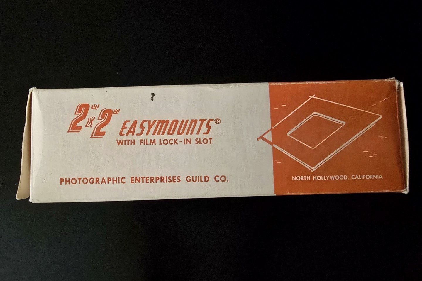 PEGCO – 2″x2″ Easymounts with Lock-In Slot – Minox 35mm Film Frames, Box (67ct)