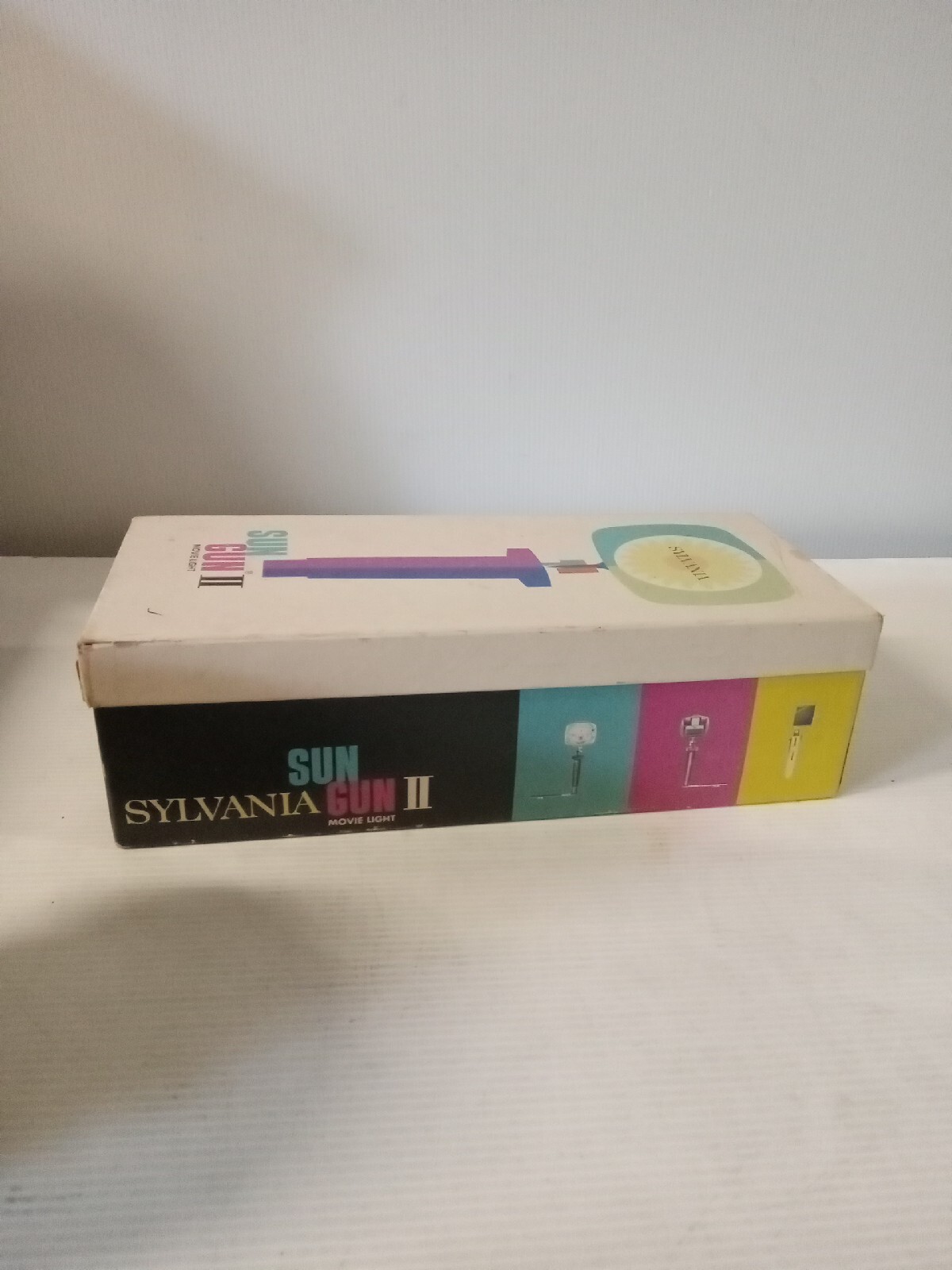 Sun Gun II 2 Movie Light Sylvania SG-55 Vintage with Box (#00u)