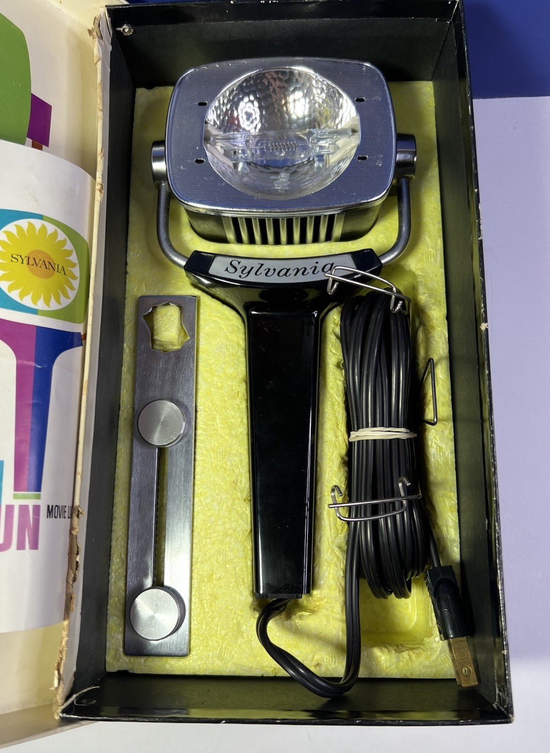 Vintage Sylvania Sun Gun Movie Light Model SG-50 in Box Complete – VGC Works