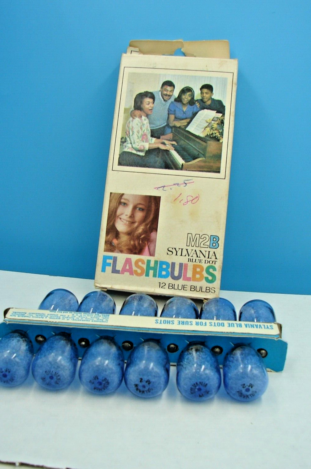 Sylvania M2B & M3 Flashbulbs & General Electric M3B Flashbulbs New 5 boxes