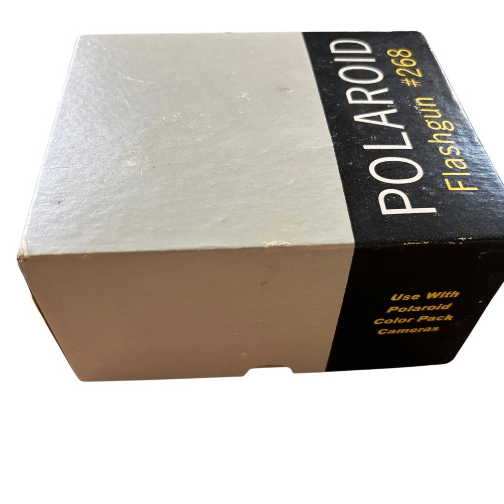Polaroid Flashgun #268 Camera Flash In Original Box